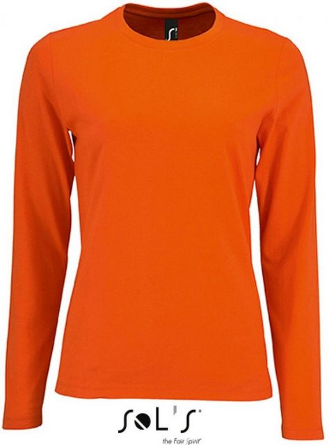 SOLS Rundhalsshirt Damen Long-Sleeve T-Shirt Imperial günstig online kaufen