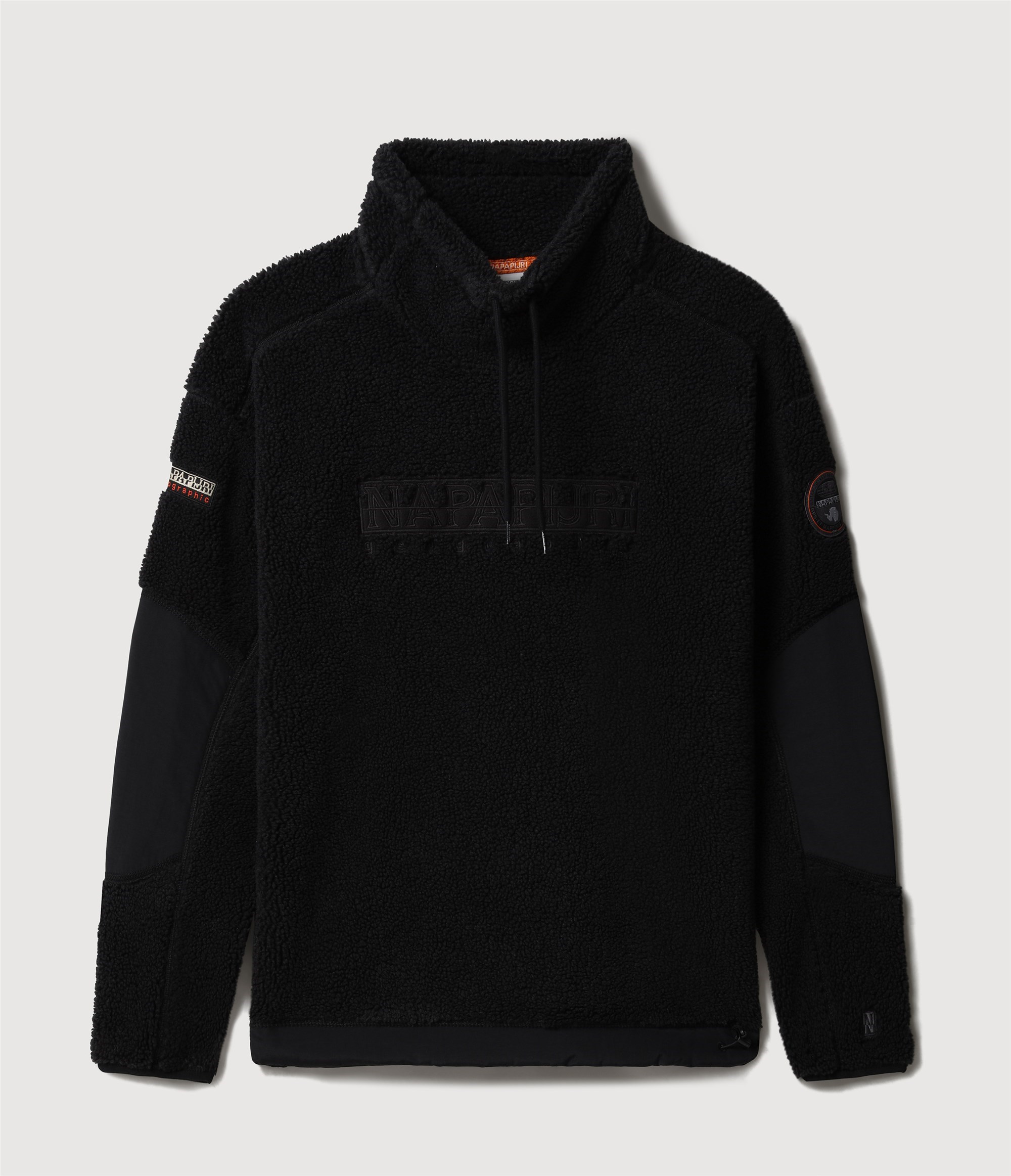 NAPAPIJRI Sweatshirt Herren schwarz Pile günstig online kaufen