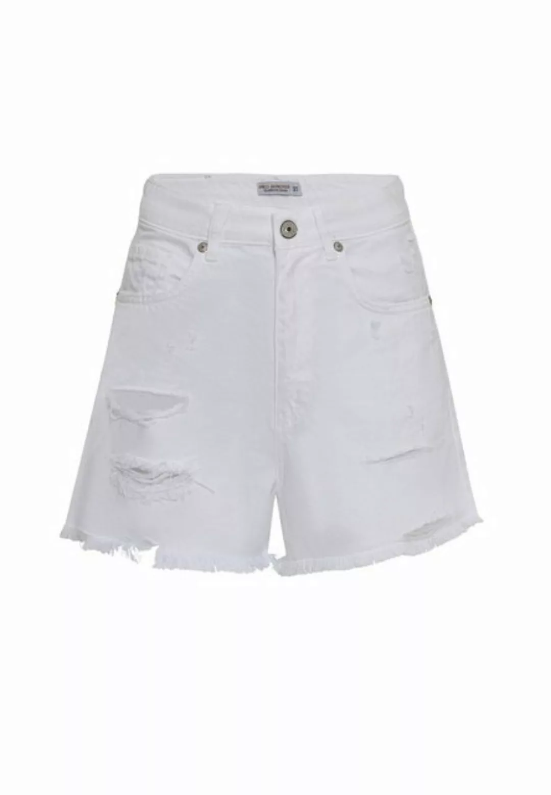 RedBridge Jeanshemd Red Bridge Damen Shorts Kurze Hose Hot-Pants Frayed Des günstig online kaufen