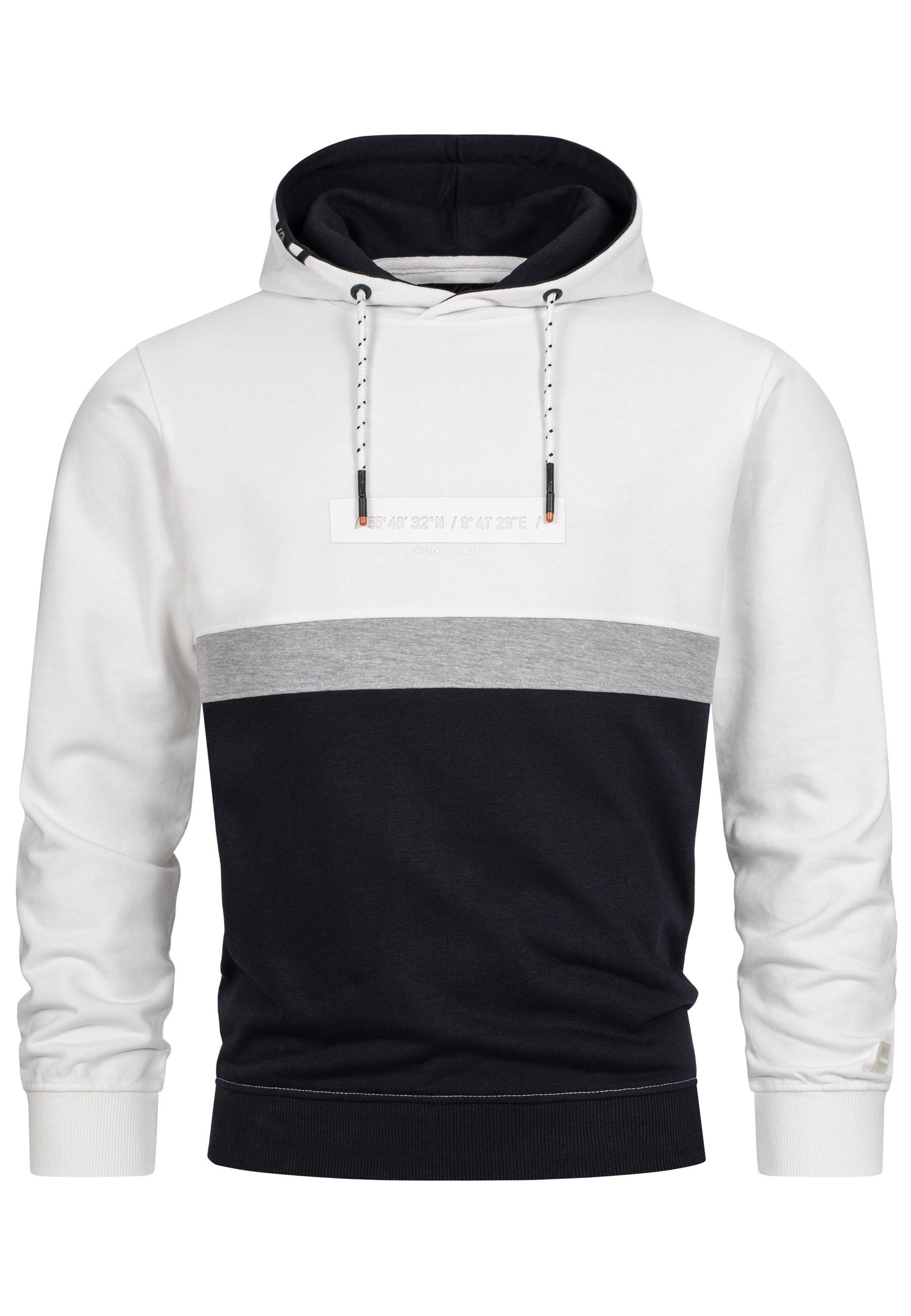 Indicode Kapuzenpullover INMagnus Stylischer Kapuzenpullover mit günstig online kaufen