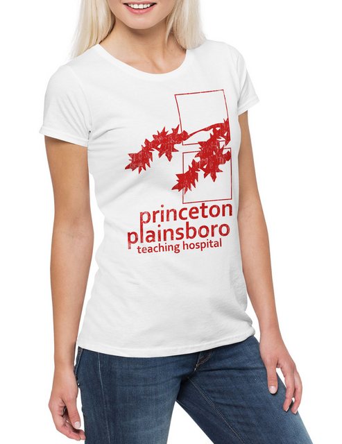 Urban Backwoods Print-Shirt Princeton Plainsboro Damen T-Shirt Dr. Doktor L günstig online kaufen