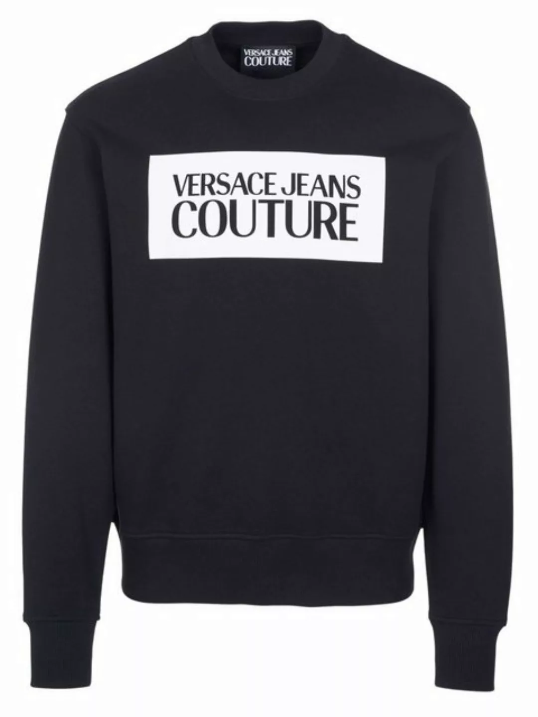 Versace Sweater Versace Jeans Couture Pullover schwarz günstig online kaufen