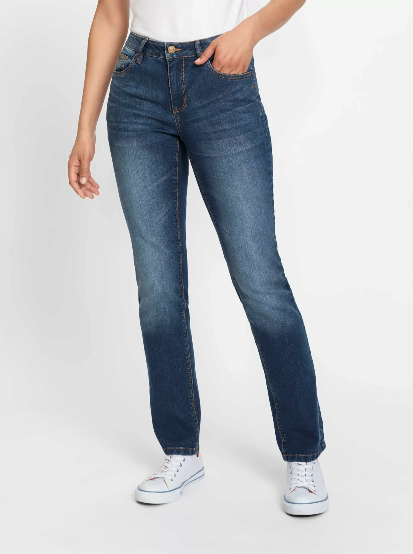 Inspirationen 5-Pocket-Jeans, (1 tlg.) günstig online kaufen