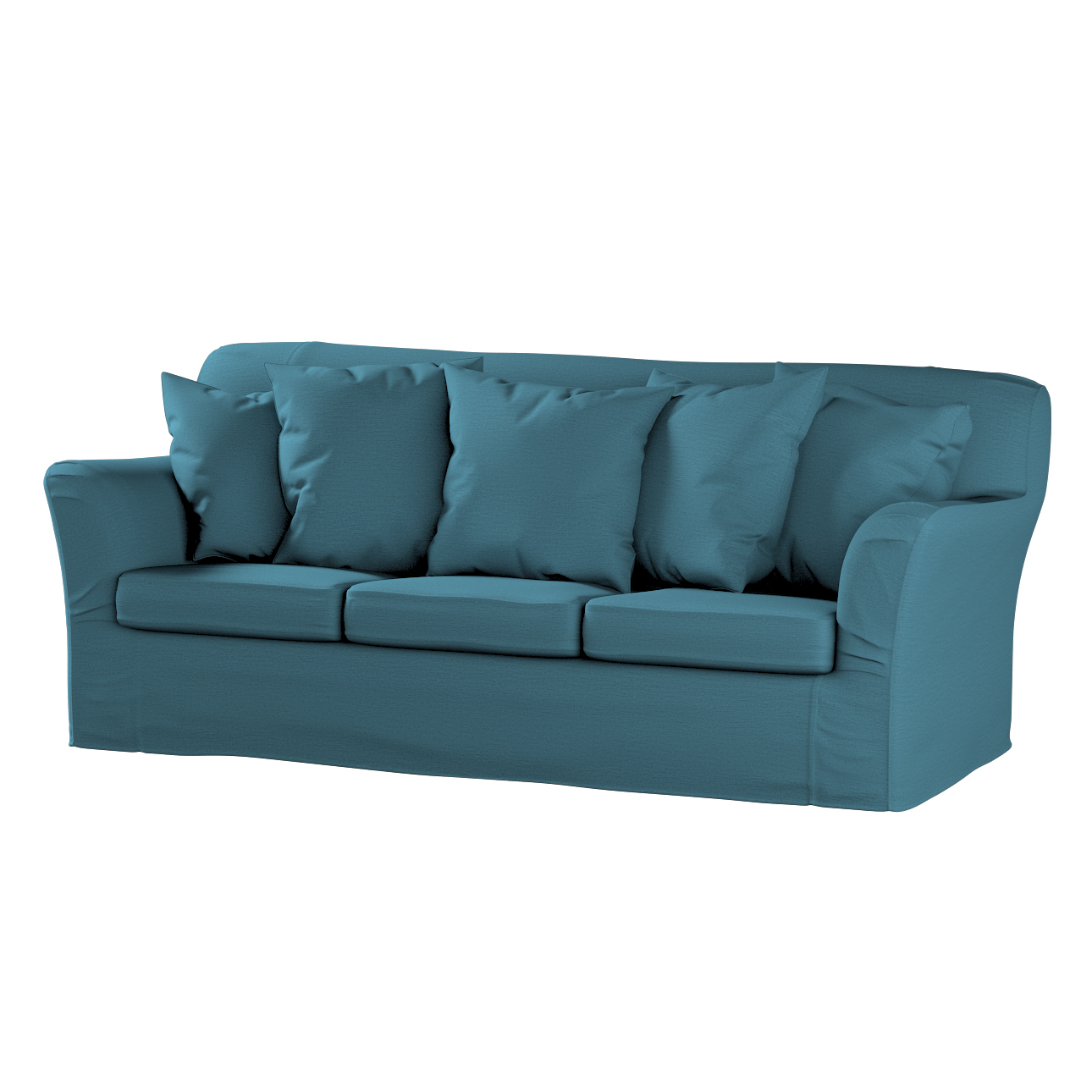 Bezug für Tomelilla 3-Sitzer Sofa nicht ausklappbar, dunkelblau, Sofahusse, günstig online kaufen
