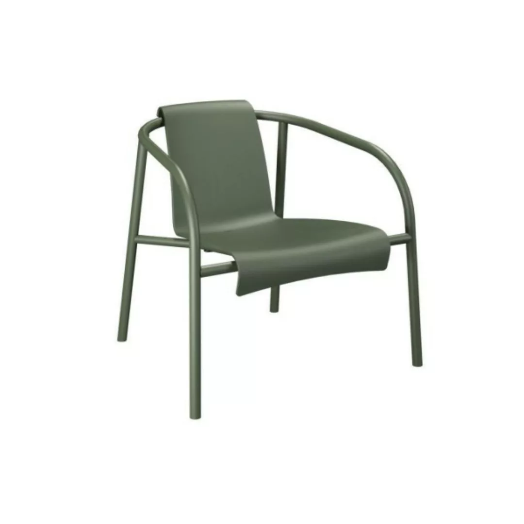 Nami Outdoor Lounge-Stuhl olive grün günstig online kaufen