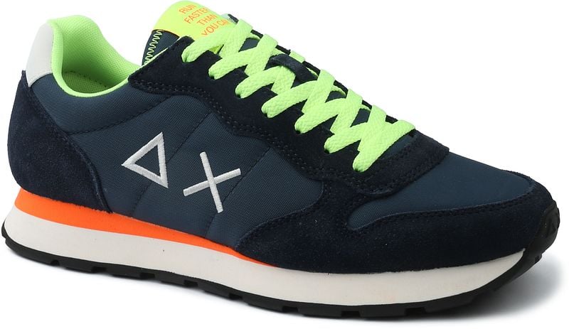 Sun68 Sneaker Tom Fluo Navy Blue - Größe 46 günstig online kaufen