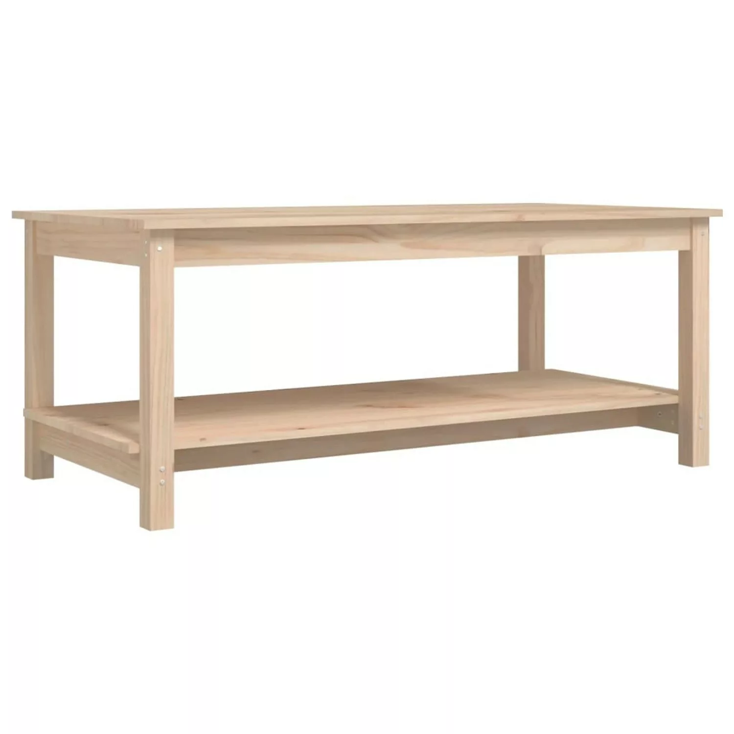 Vidaxl Couchtisch 110x55x45 Cm Massivholz Kiefer günstig online kaufen