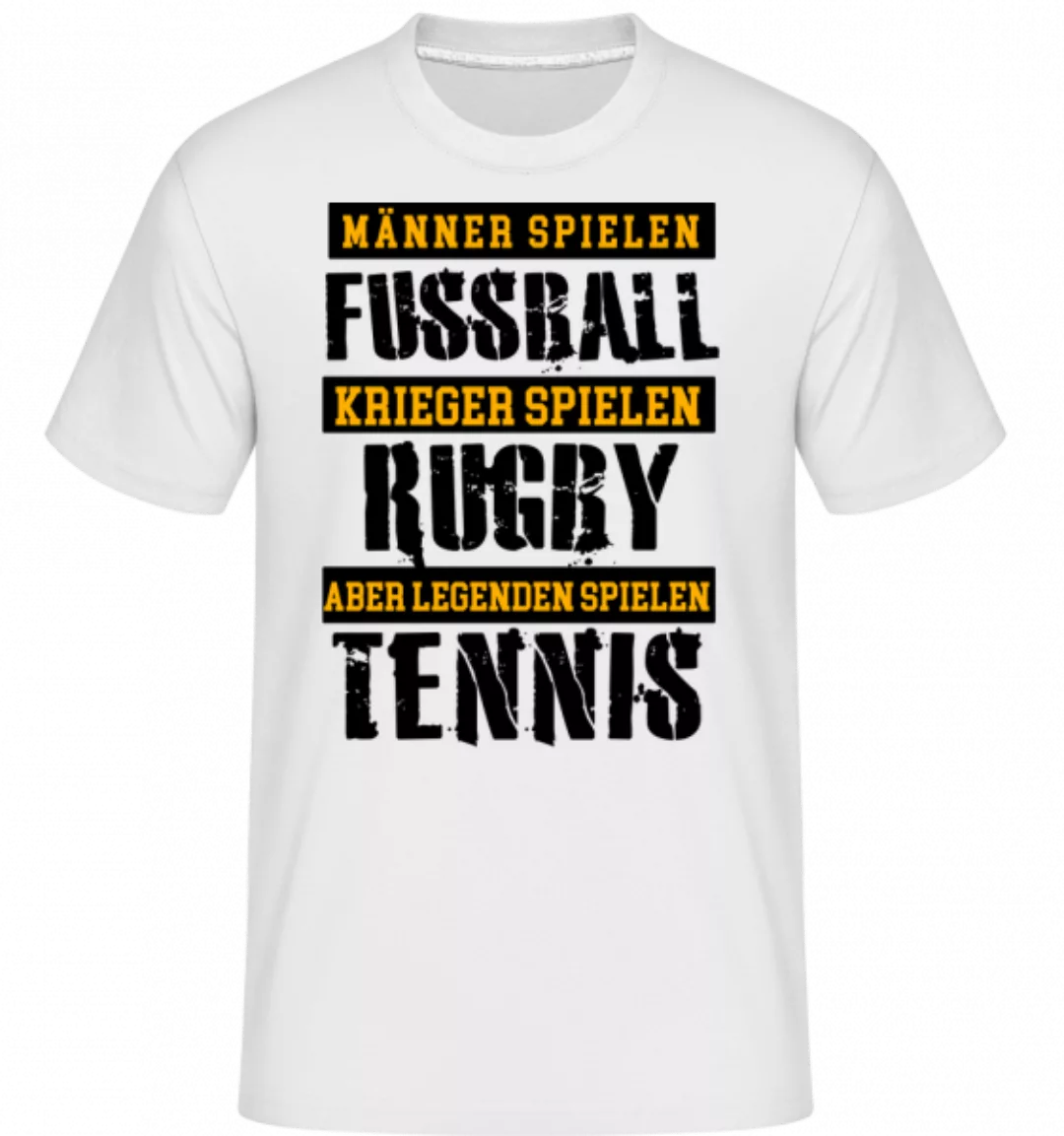 Legenden Spielen Tennis · Shirtinator Männer T-Shirt günstig online kaufen