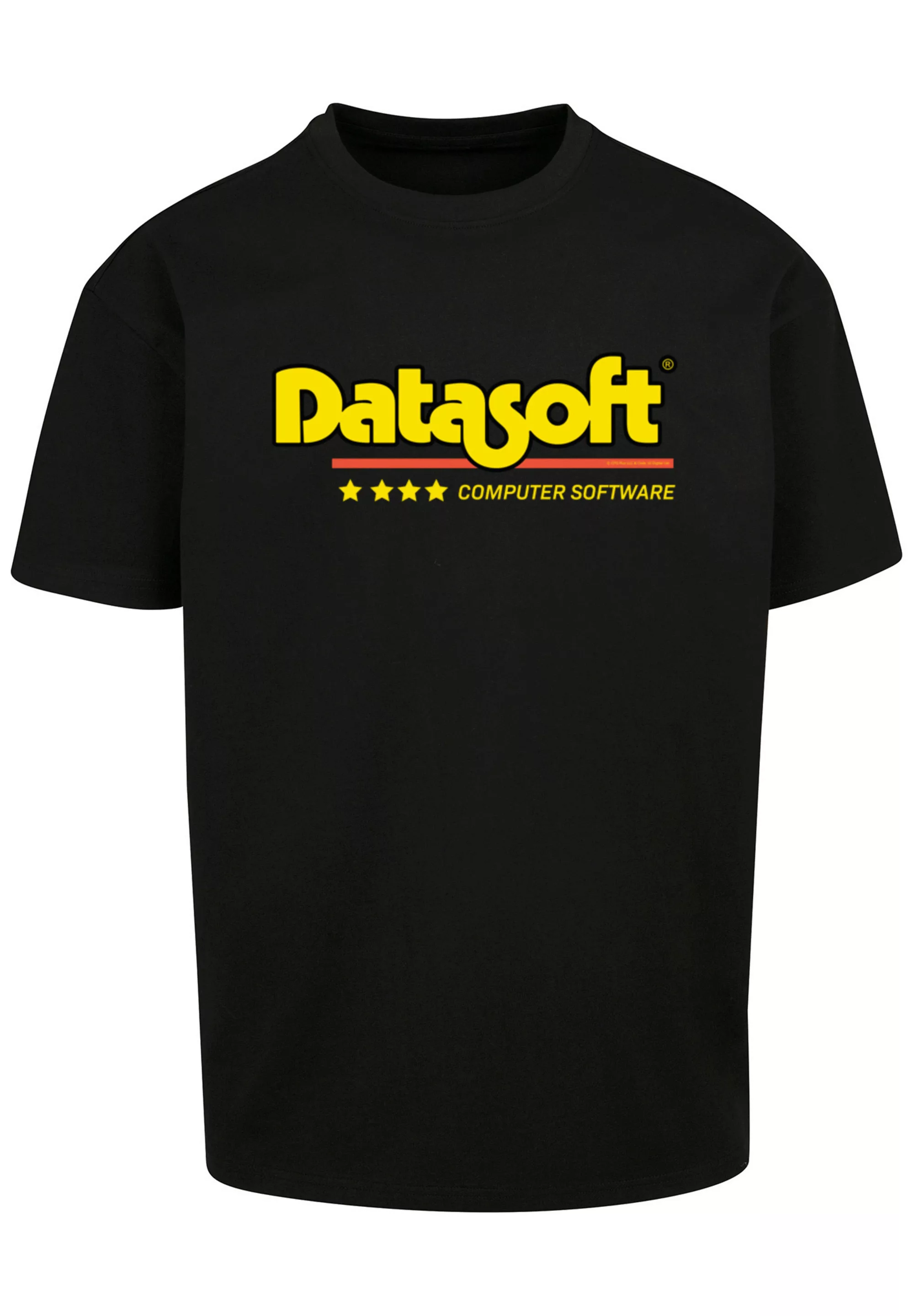 F4NT4STIC T-Shirt "DATASOFT Logo yellow Retro Gaming SEVENSQUARED", Print günstig online kaufen