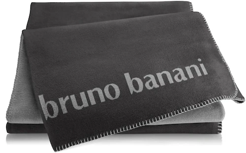 Bruno Banani Wohndecke »Bruno Banani«, mit modernem Zierstich günstig online kaufen