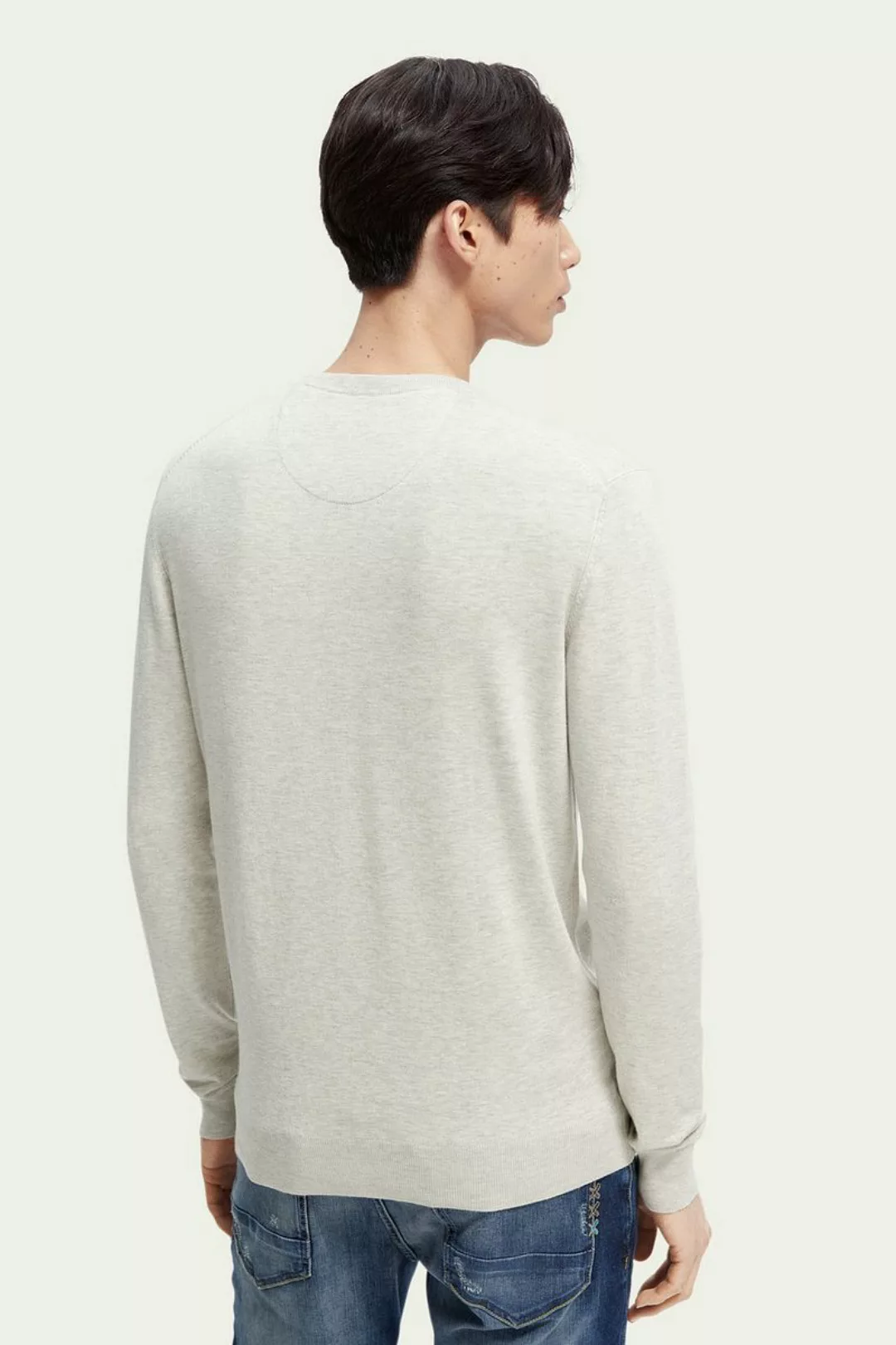 Scotch and Soda Pullover Bone White Melange - Größe XXL günstig online kaufen