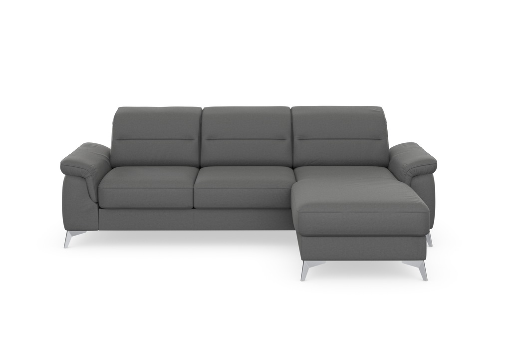 sit&more Ecksofa "Sinatra L-Form", mit Recamiere, optinal mit Kopfteilverst günstig online kaufen