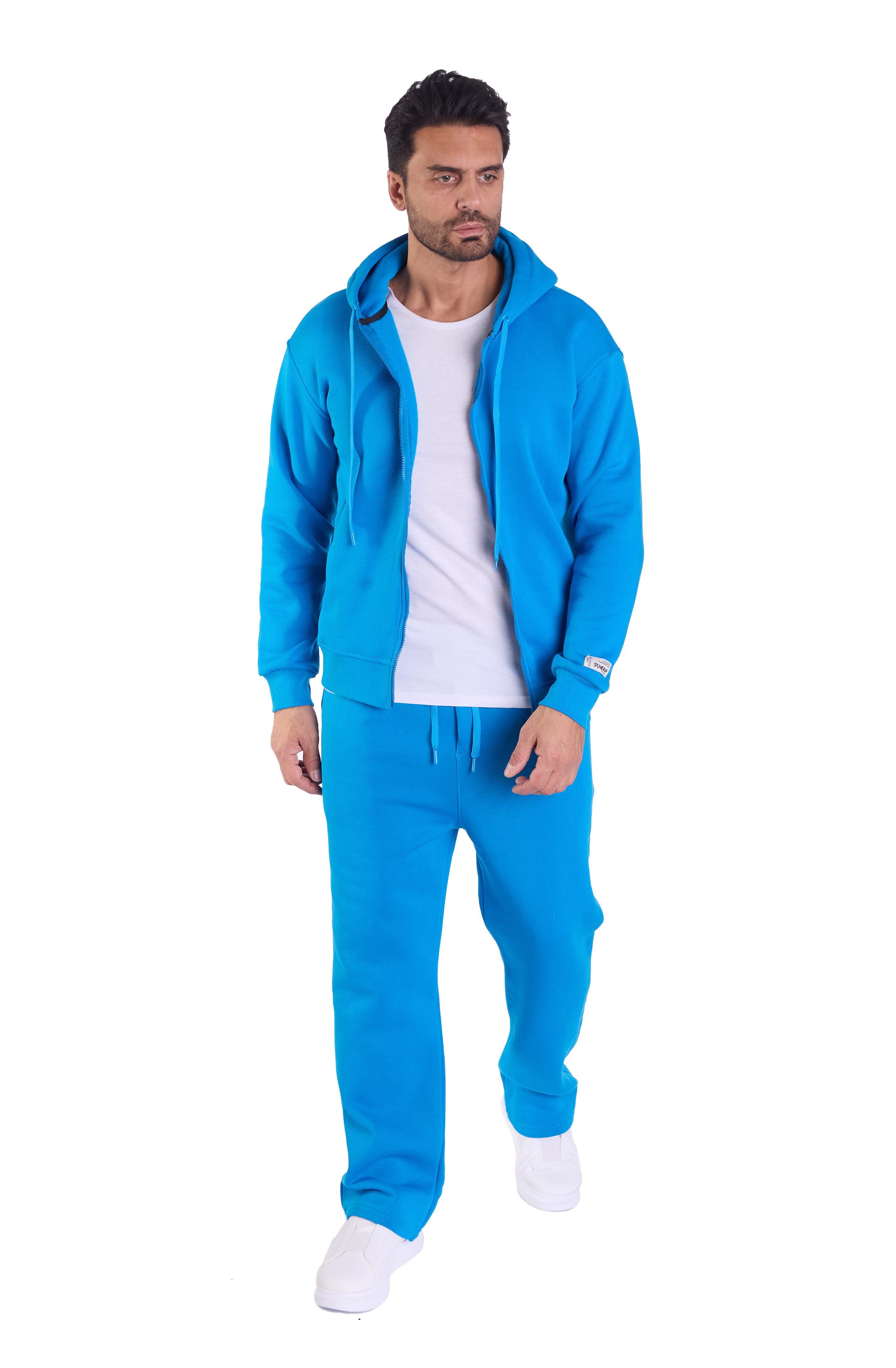 Denim Distriqt Trainingsanzug Lässiger Trainingsanzug mit günstig online kaufen