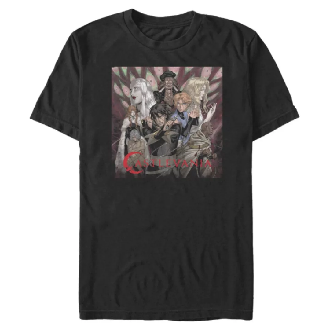 Netflix - Castlevania - Gruppe Square 1 - Männer T-Shirt günstig online kaufen