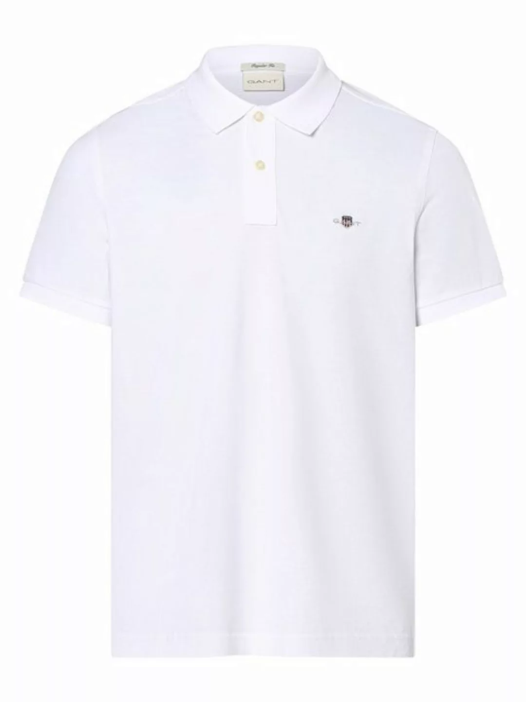 Gant Contrast Piqué Poloshirt Navy - Größe XL günstig online kaufen