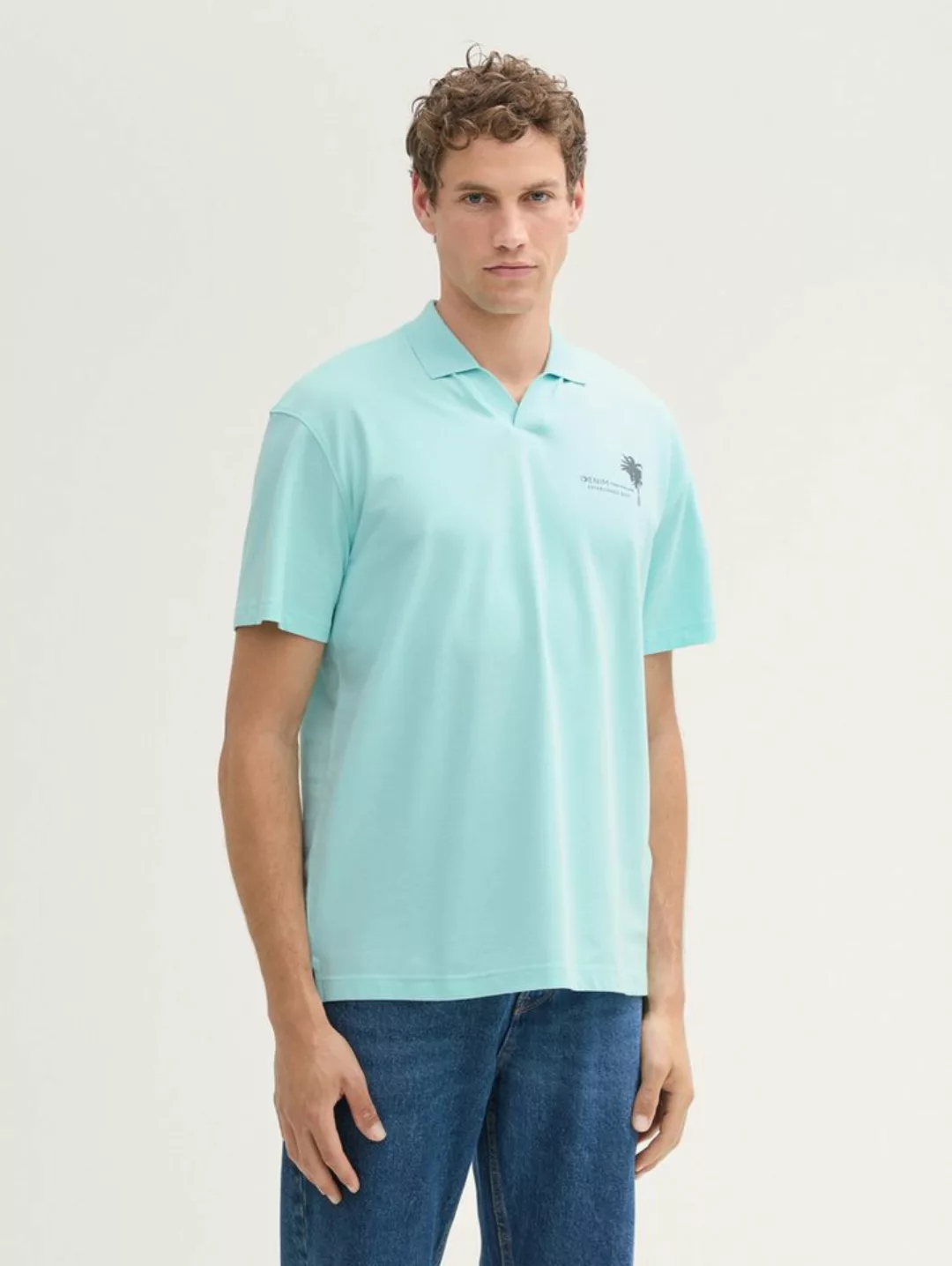 TOM TAILOR Denim Poloshirt Relaxed Poloshirt günstig online kaufen