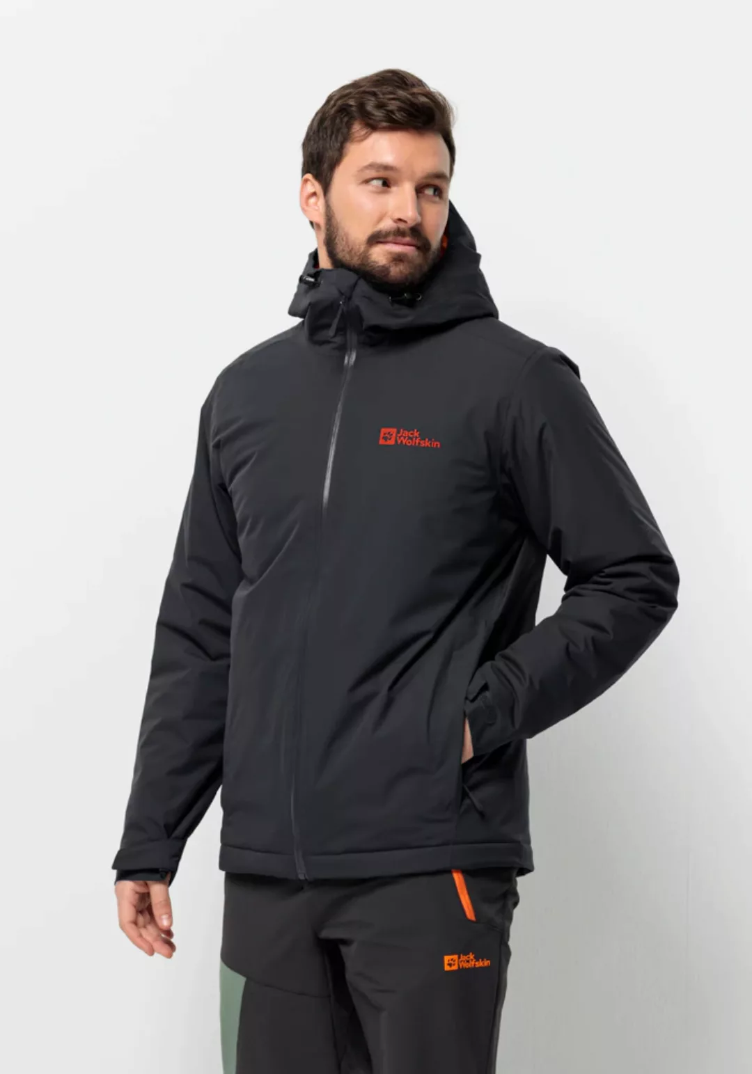 Jack Wolfskin Outdoorjacke "WISPER INS JKT M", mit Kapuze günstig online kaufen