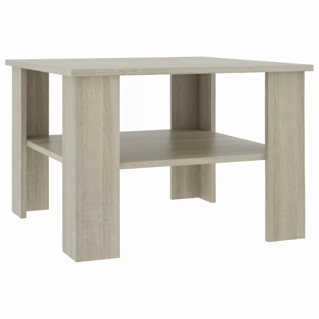 Couchtisch Sonoma-eiche 60×60×42 Cm Spanplatte günstig online kaufen