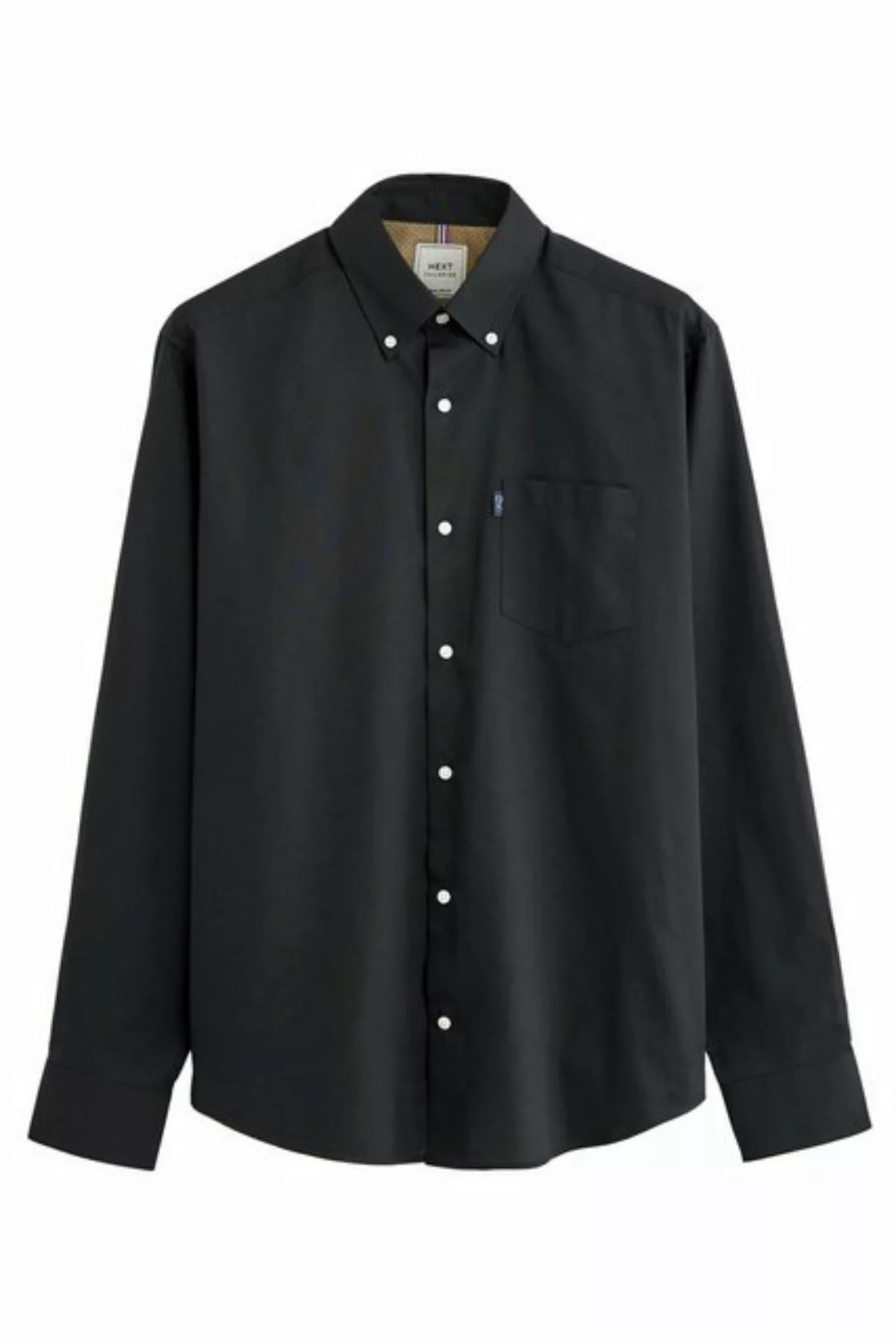 Next Langarmhemd Pflegeleichtes Button-Down-Oxford-Hemd (1-tlg) günstig online kaufen