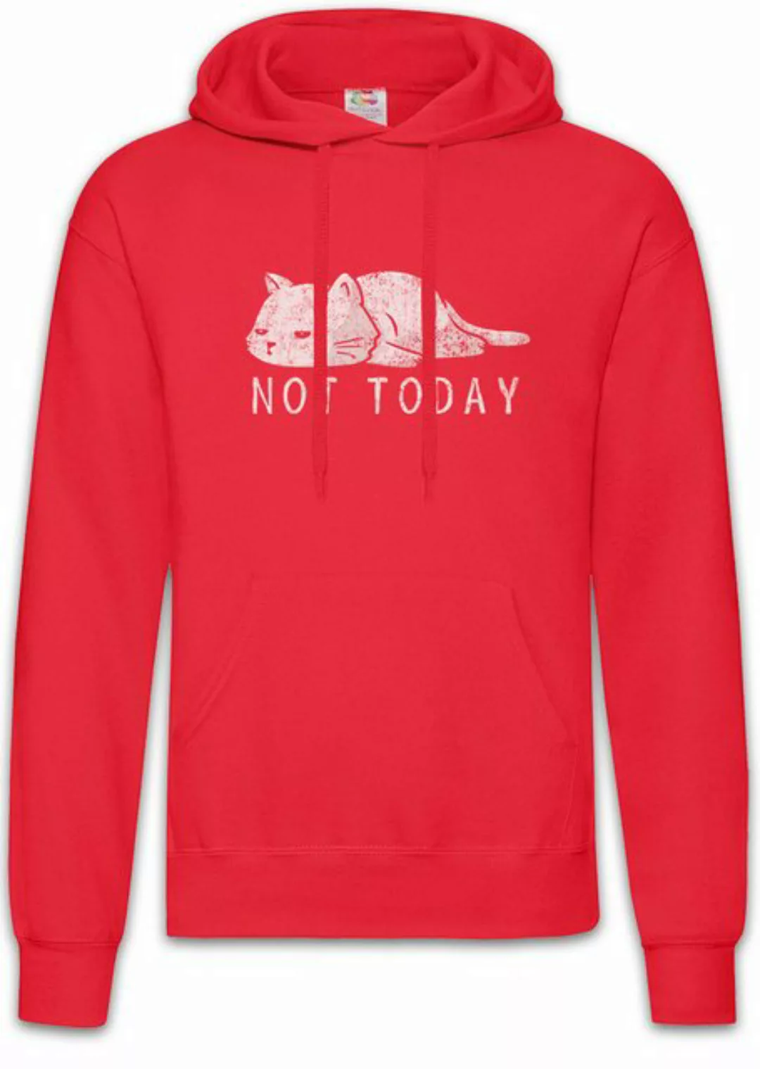 Urban Backwoods Hoodie Cat Not Today Herren Hoodie Katze Liebe Cats Katzen günstig online kaufen