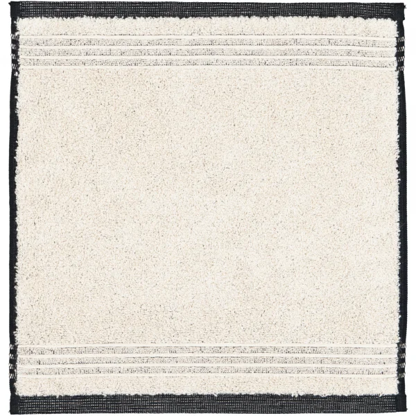 Möve - Eden - Melange mit Biesenbordüre - Farbe: natur - 081 (1-0151/8944) günstig online kaufen