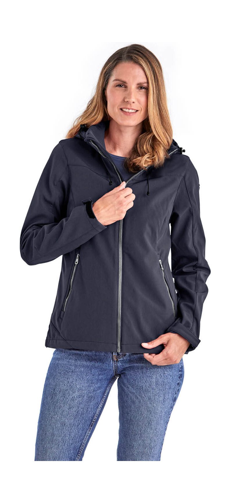 Killtec Softshelljacke "Damen Softshelljacke", Wasserabweisende, winddichte günstig online kaufen