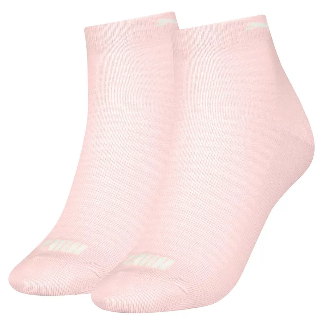 Puma Quarter Socken 2 Paare EU 35-38 Lotus Pink günstig online kaufen