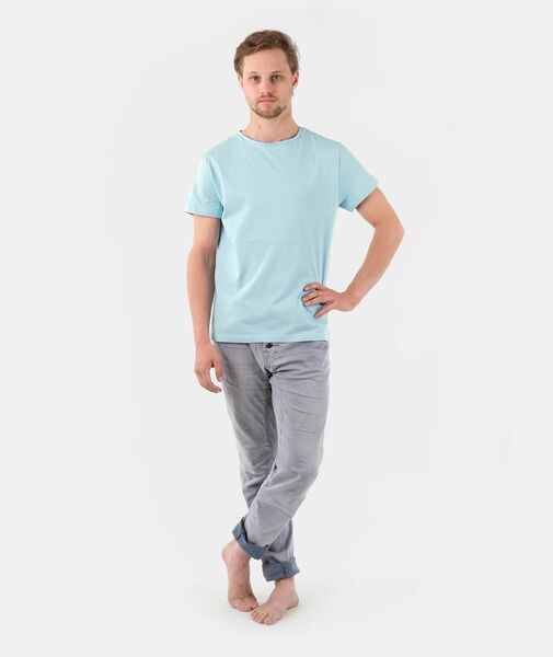 Herren Basic T-shirt Aus Reiner Bio-baumwolle günstig online kaufen