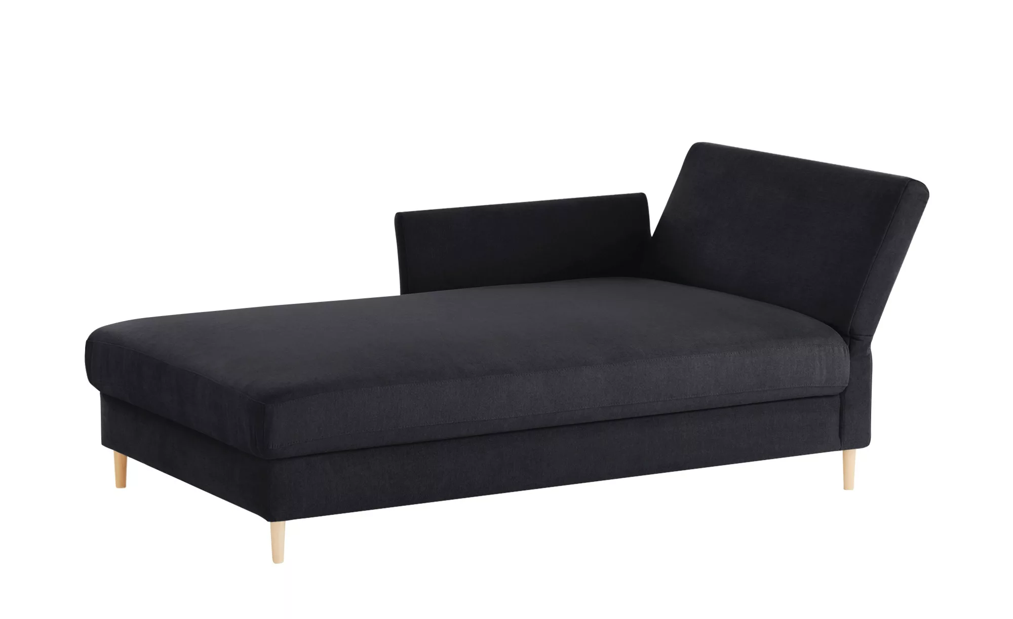 nehl Liege  Easy 110 ¦ schwarz ¦ Maße (cm): B: 116 H: 80 T: 220 Polstermöbe günstig online kaufen