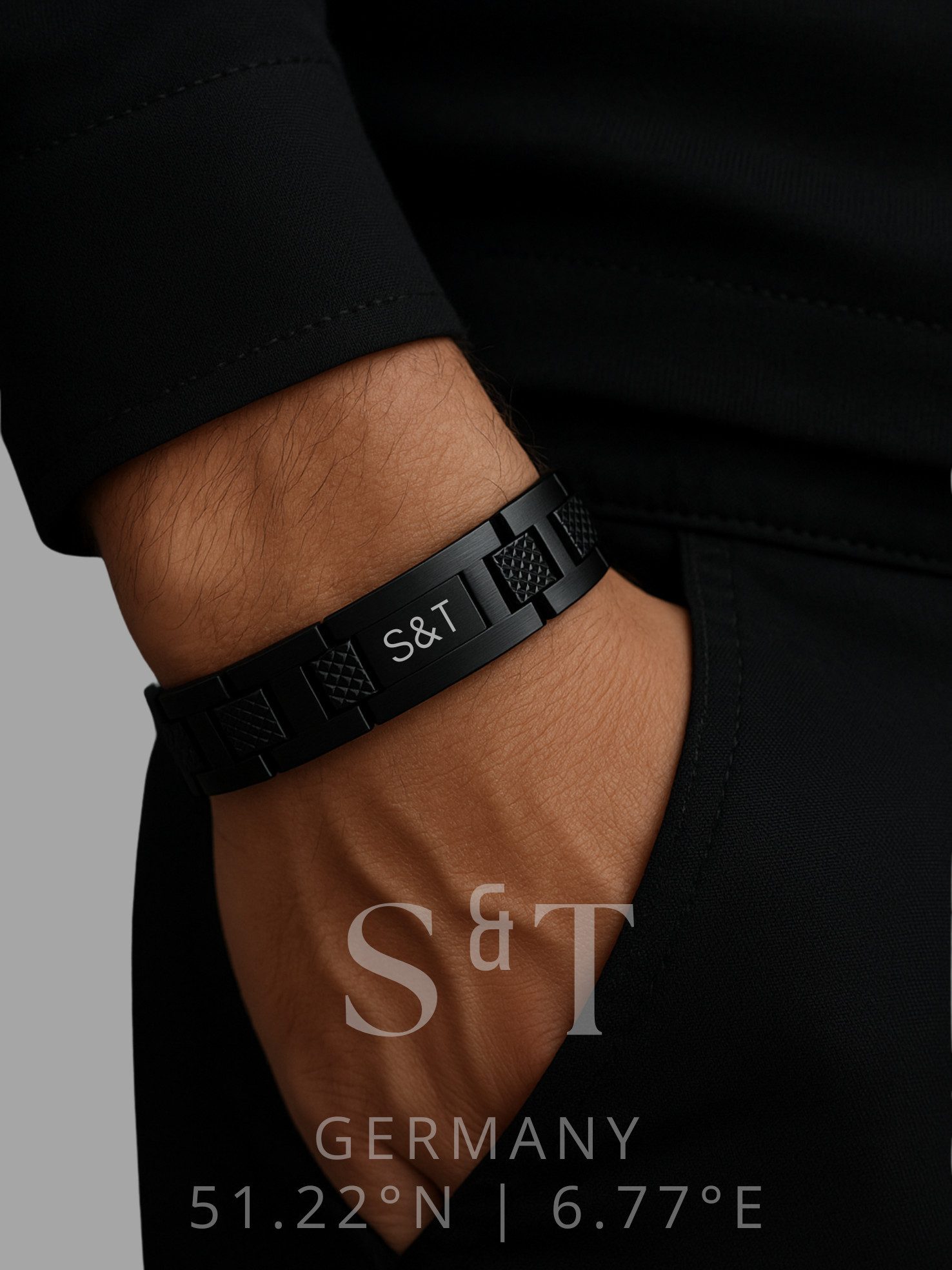 S&T Design Edelstahlarmband Herren Edelstahl Armband günstig online kaufen