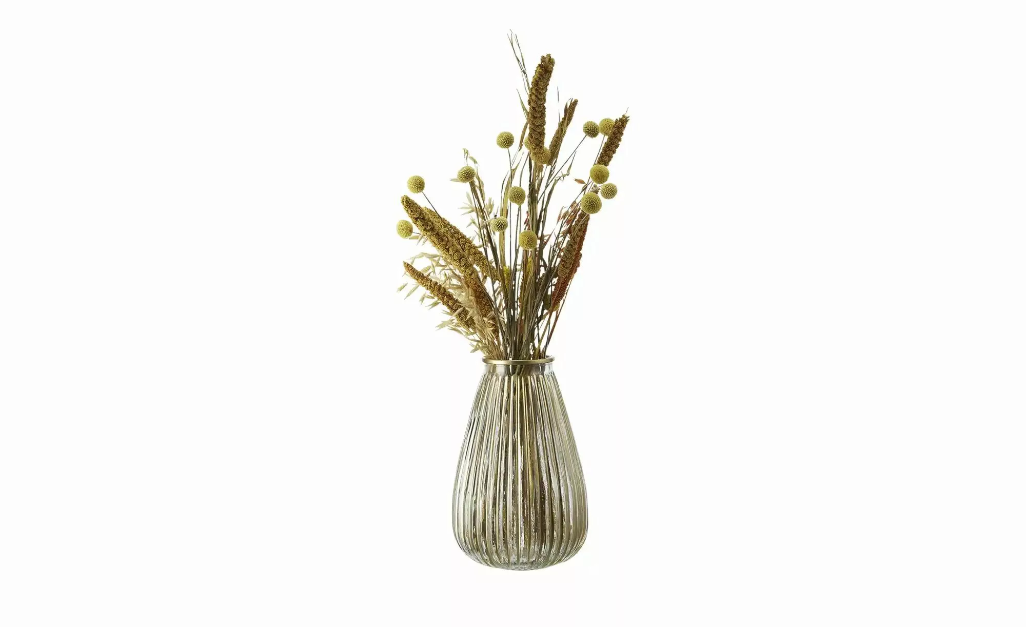 Vase ¦ gold ¦ Glas ¦ Maße (cm): H: 27,5  Ø: 18 Weihnachten - Höffner günstig online kaufen