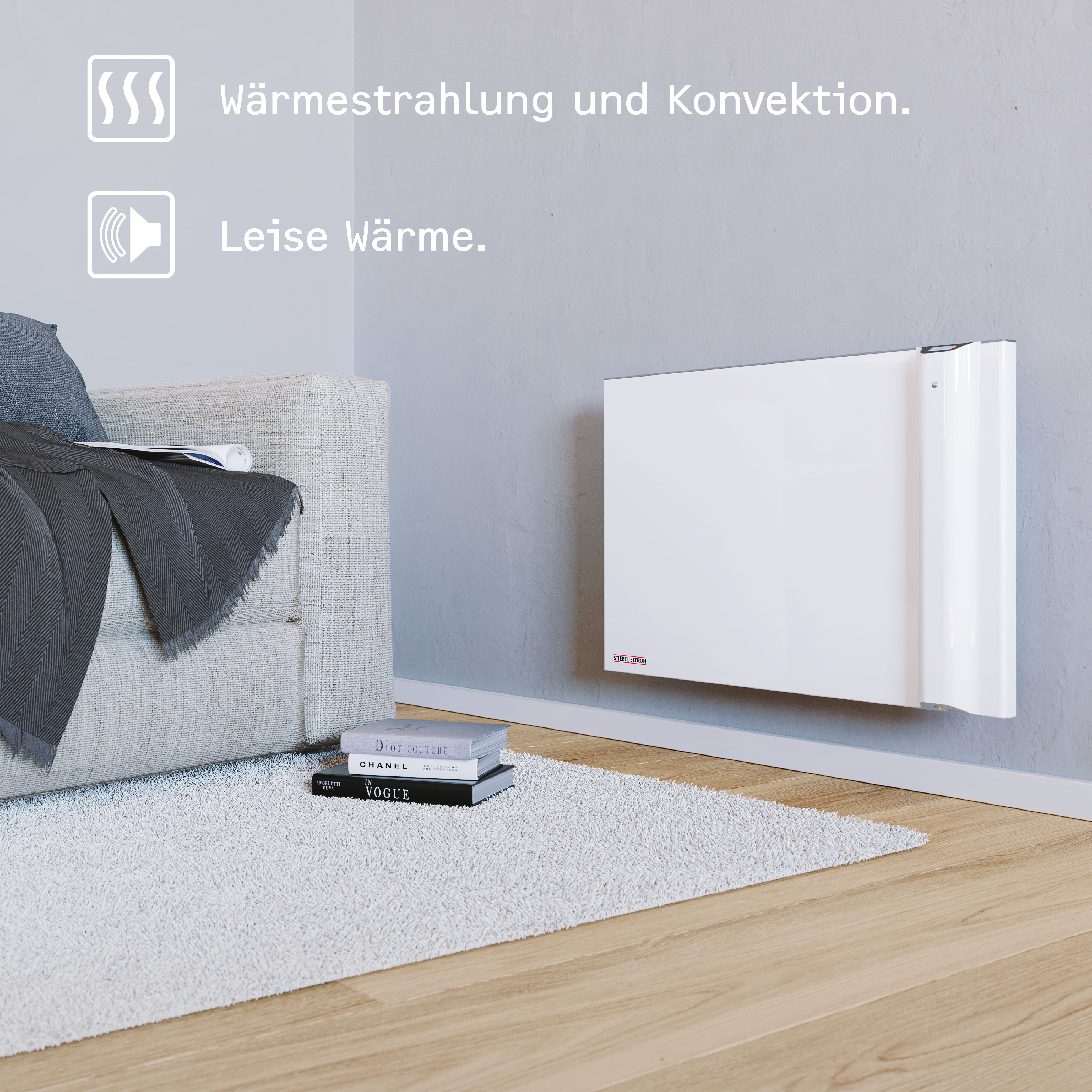 STIEBEL ELTRON Konvektor »»CND 150«, Duo Wandkonvektor, Elektroheizung ener günstig online kaufen