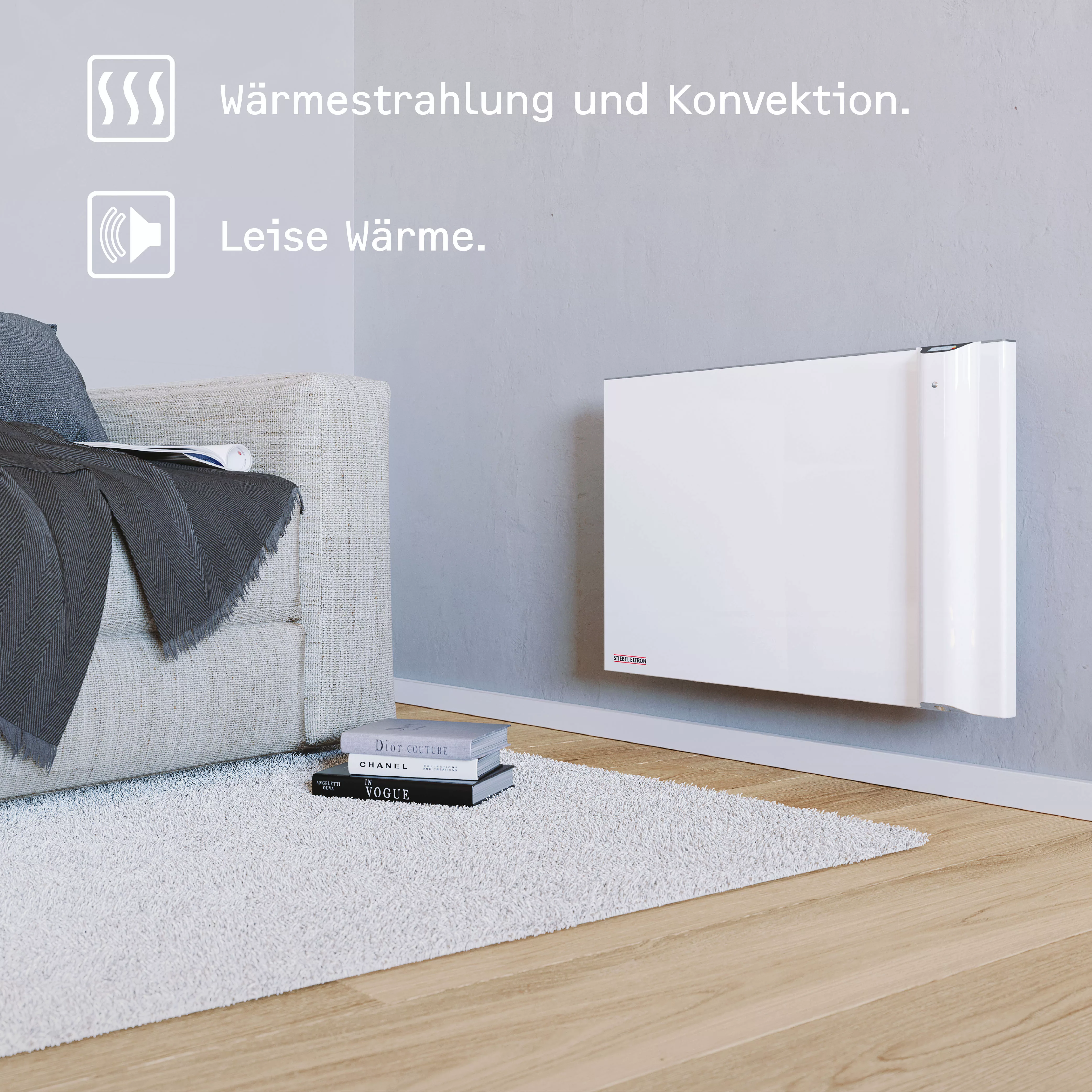 STIEBEL ELTRON Konvektor »»CND 150«, Duo Wandkonvektor, Elektroheizung ener günstig online kaufen