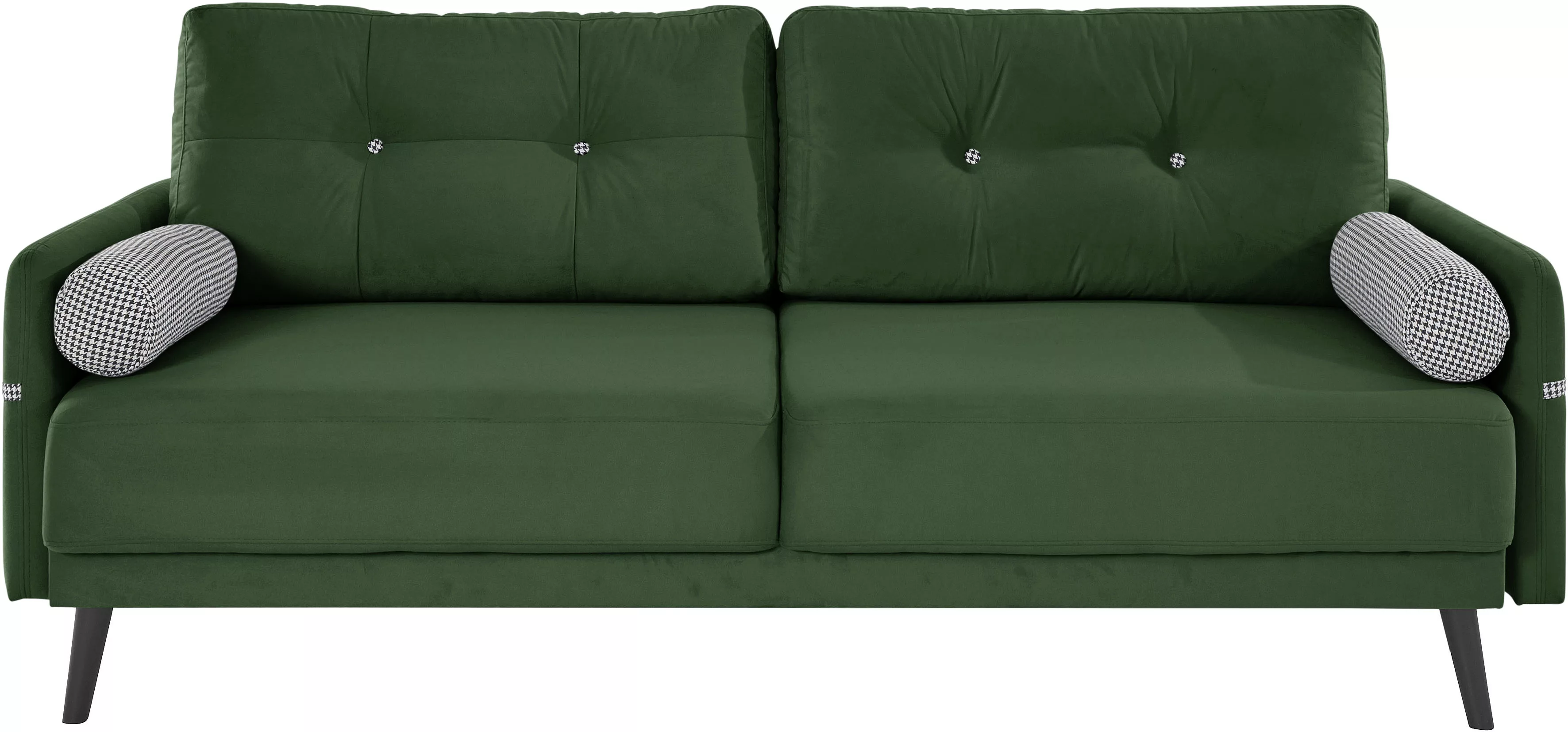 INOSIGN Schlafsofa "Emily", incl. Bettfunktion und Bettkasten, Seitentache günstig online kaufen