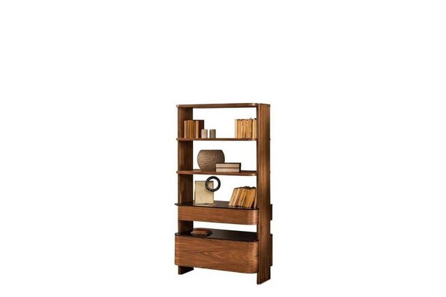 JVmoebel Bücherregal Bücherregal Standregal Büroregal Braun Holz Büro Büche günstig online kaufen