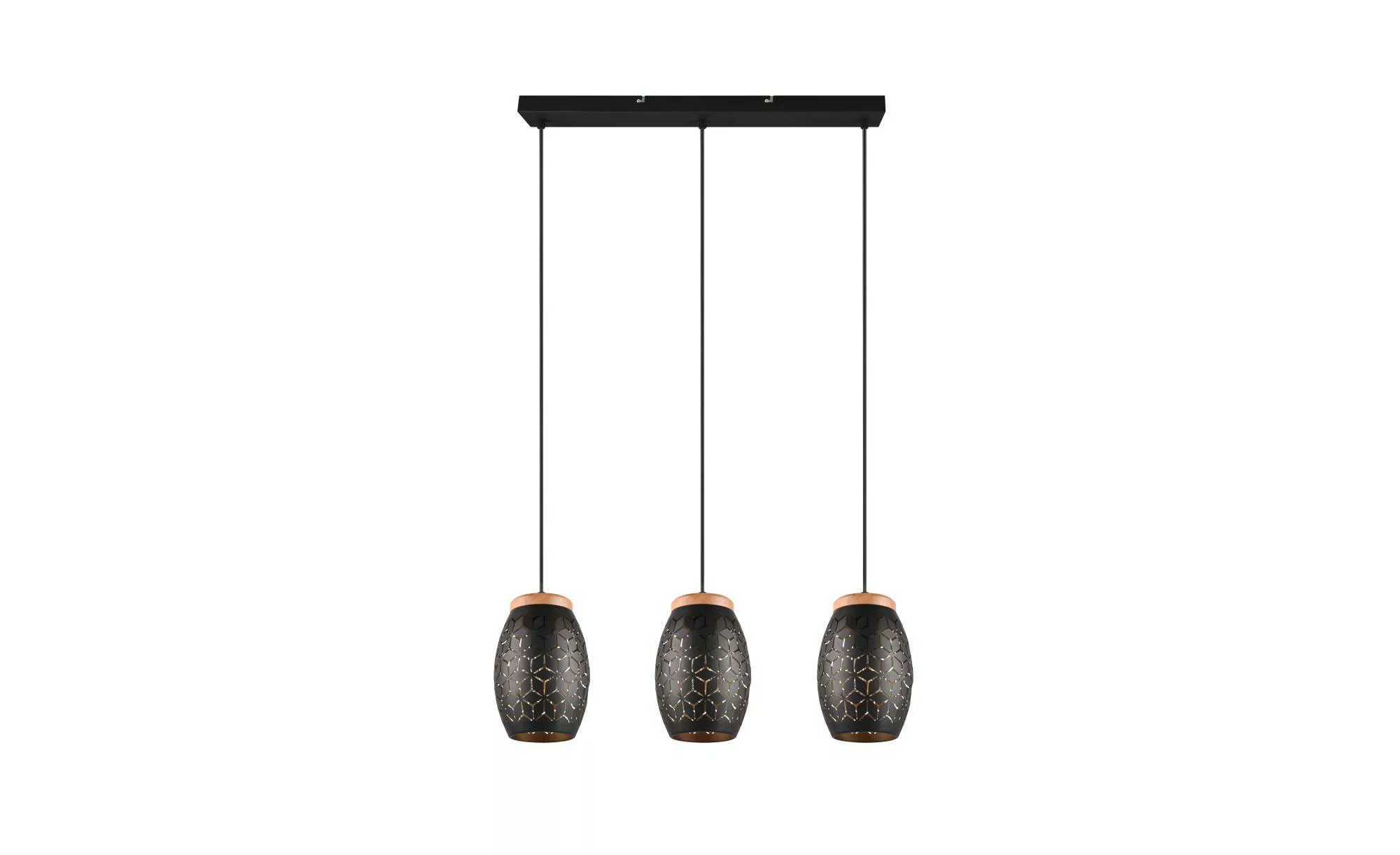 Trio Pendelleuchte   ¦ schwarz ¦ Maße (cm): B: 71 H: 150 T: 15.0 Lampen & L günstig online kaufen