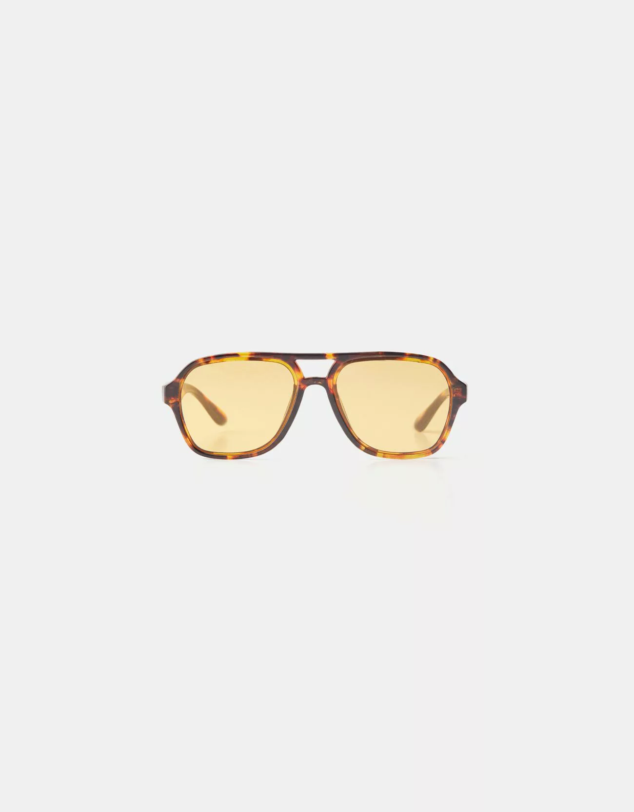 Bershka Retro-Sonnenbrille Damen Braun günstig online kaufen