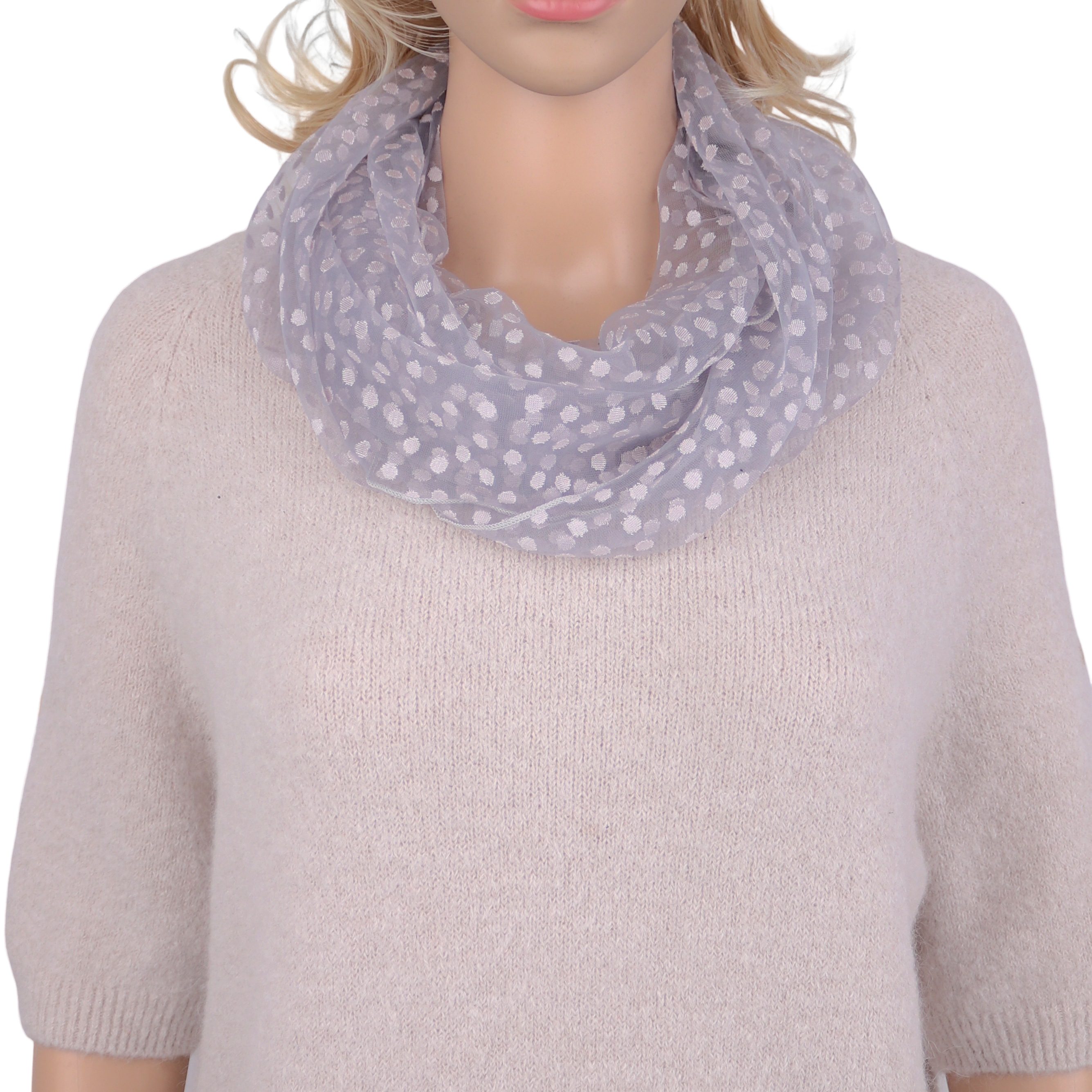 MIRROSI Loop Damen Schal Unifarbe mit günstig online kaufen