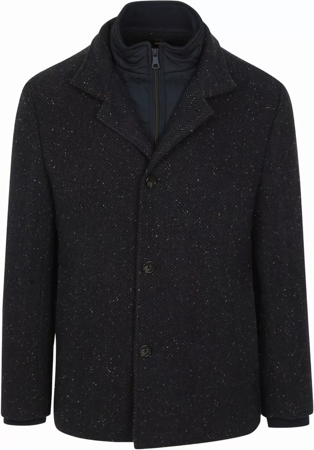 Suitable Robert Mantel Wolle Navy - Größe 56 günstig online kaufen