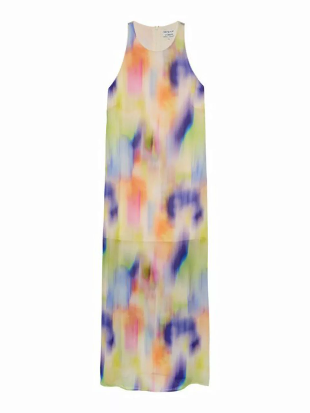 Catwalk Junkie Maxikleid – Fluid Dress (Buntes Maxikleid in Batik-Optik) günstig online kaufen