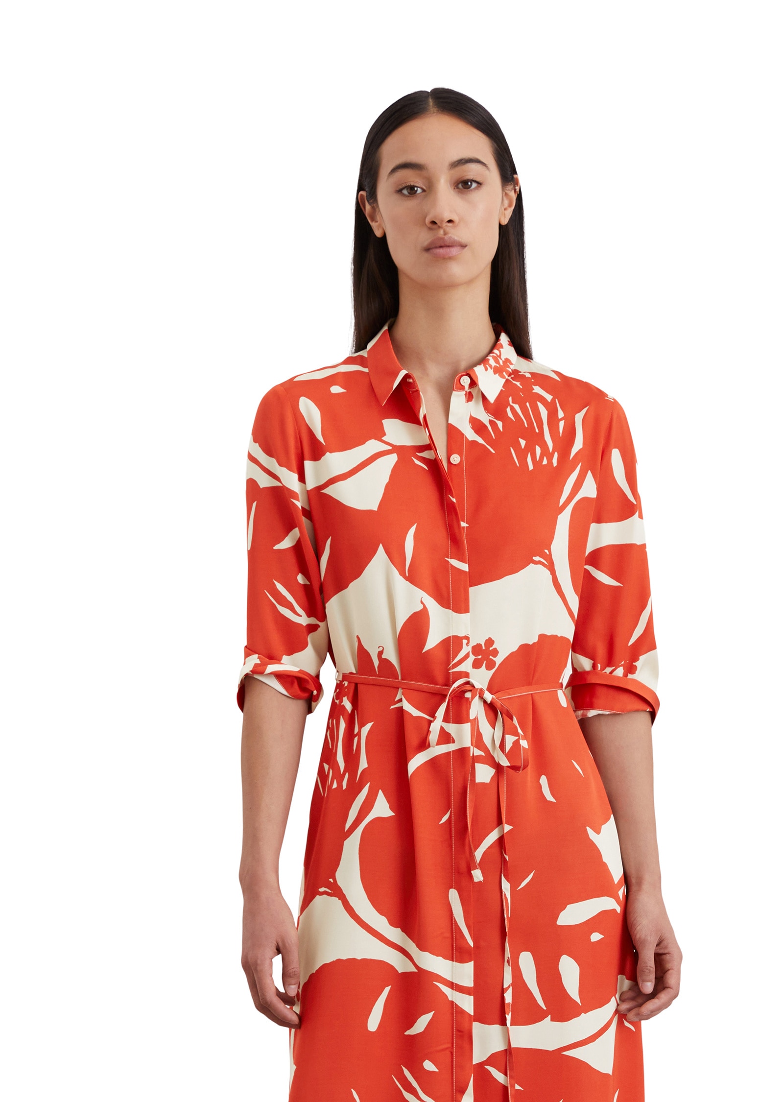 Marc OPolo Druckkleid "aus fließendem Viskose-Twill" günstig online kaufen