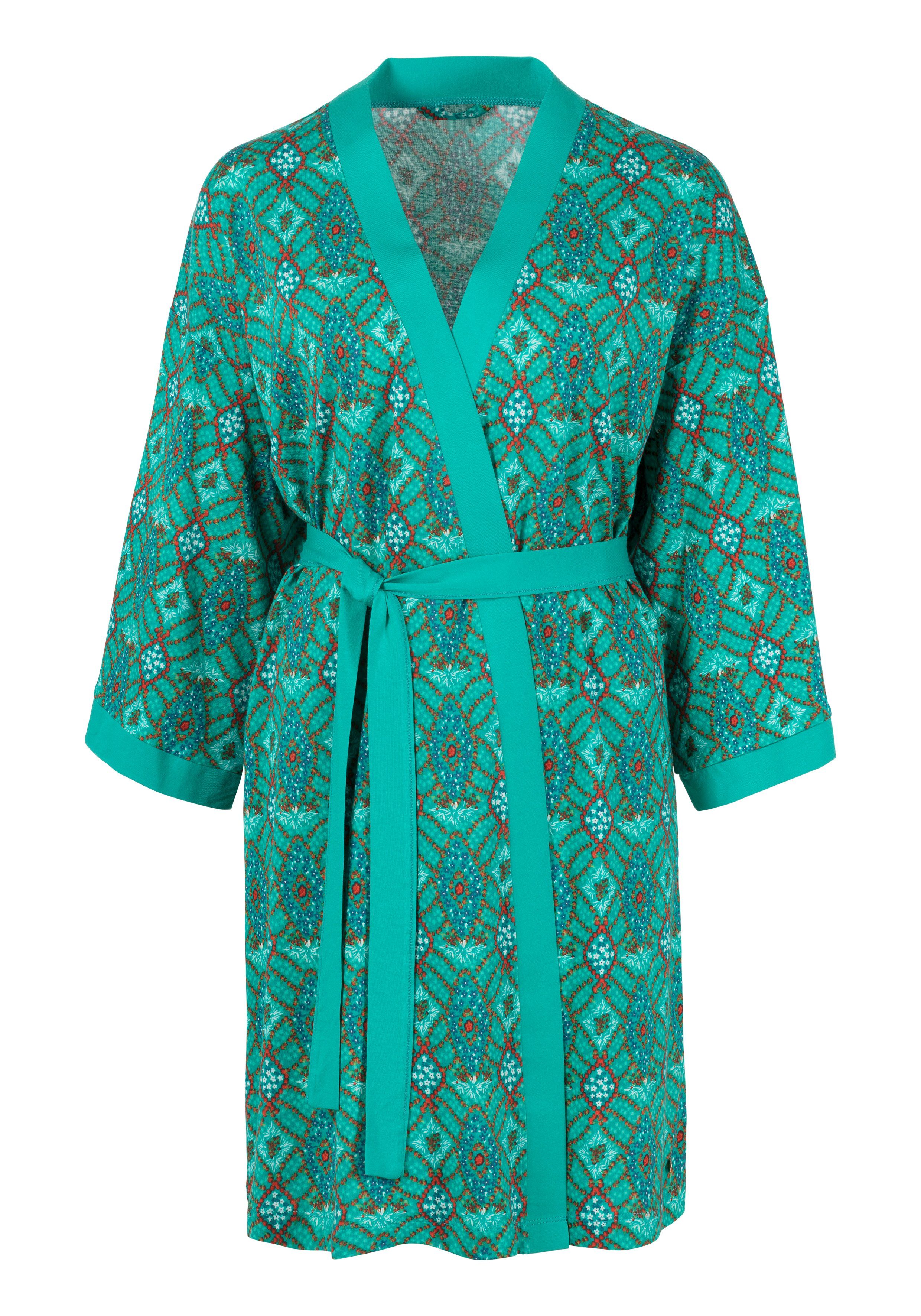 s.Oliver Kimono, Kurzform, Baumwoll-Mix, Gürtel, mit günstig online kaufen