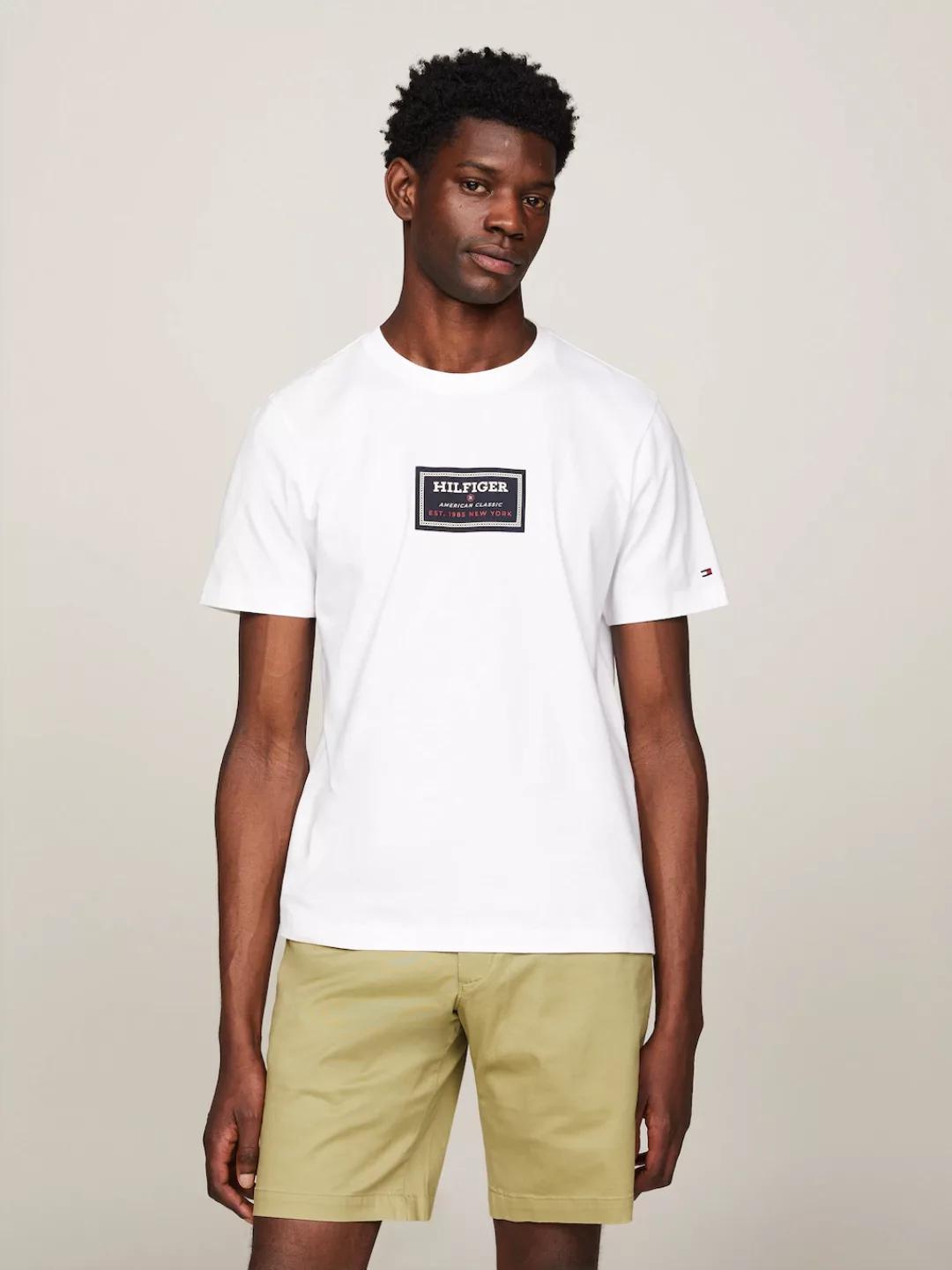 Tommy Hilfiger T-Shirt "LABEL HD PRINT TEE" günstig online kaufen