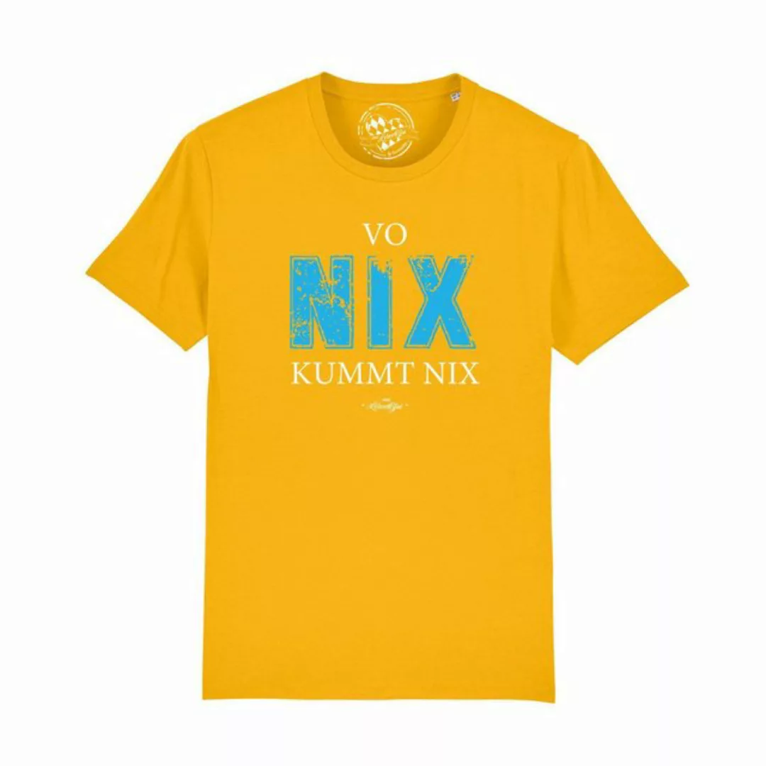 Bavariashop T-Shirt Herren T-Shirt "Vo nix kummt nix günstig online kaufen