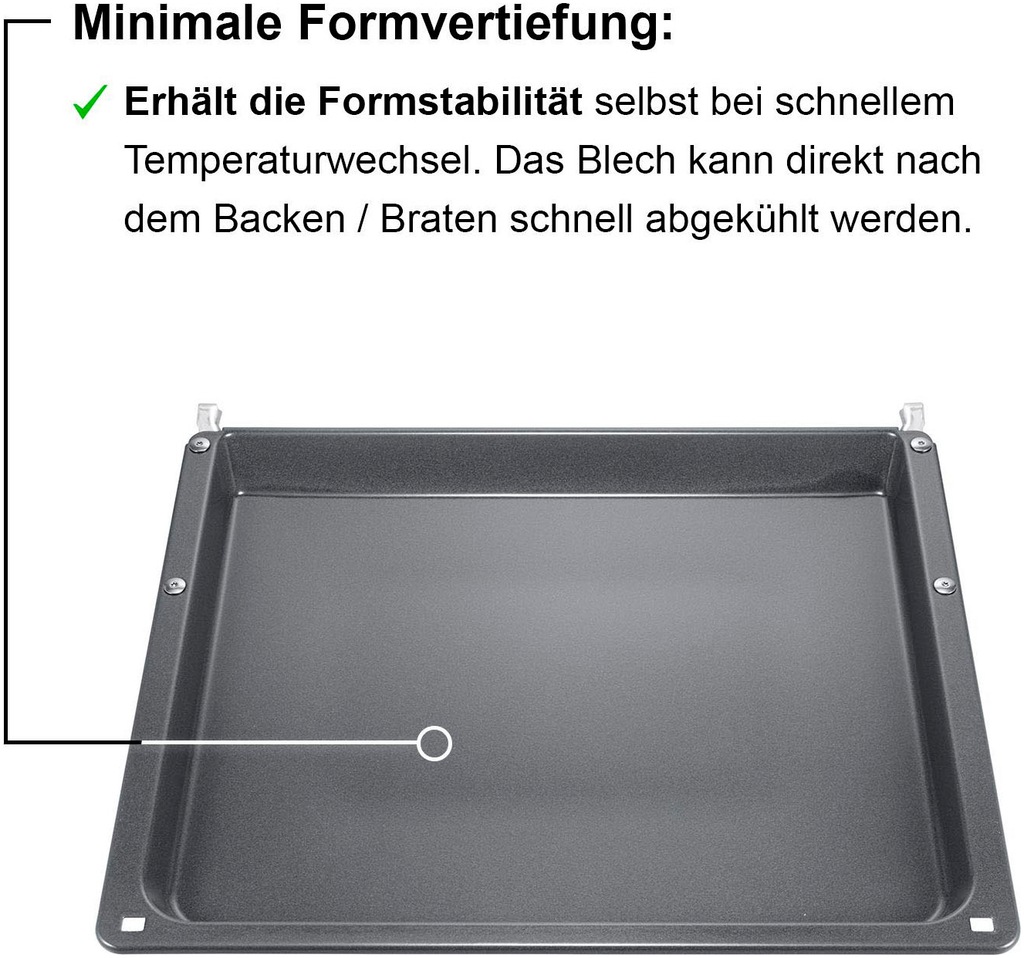 SIEMENS Backblech »HZ541000«, Stahl günstig online kaufen