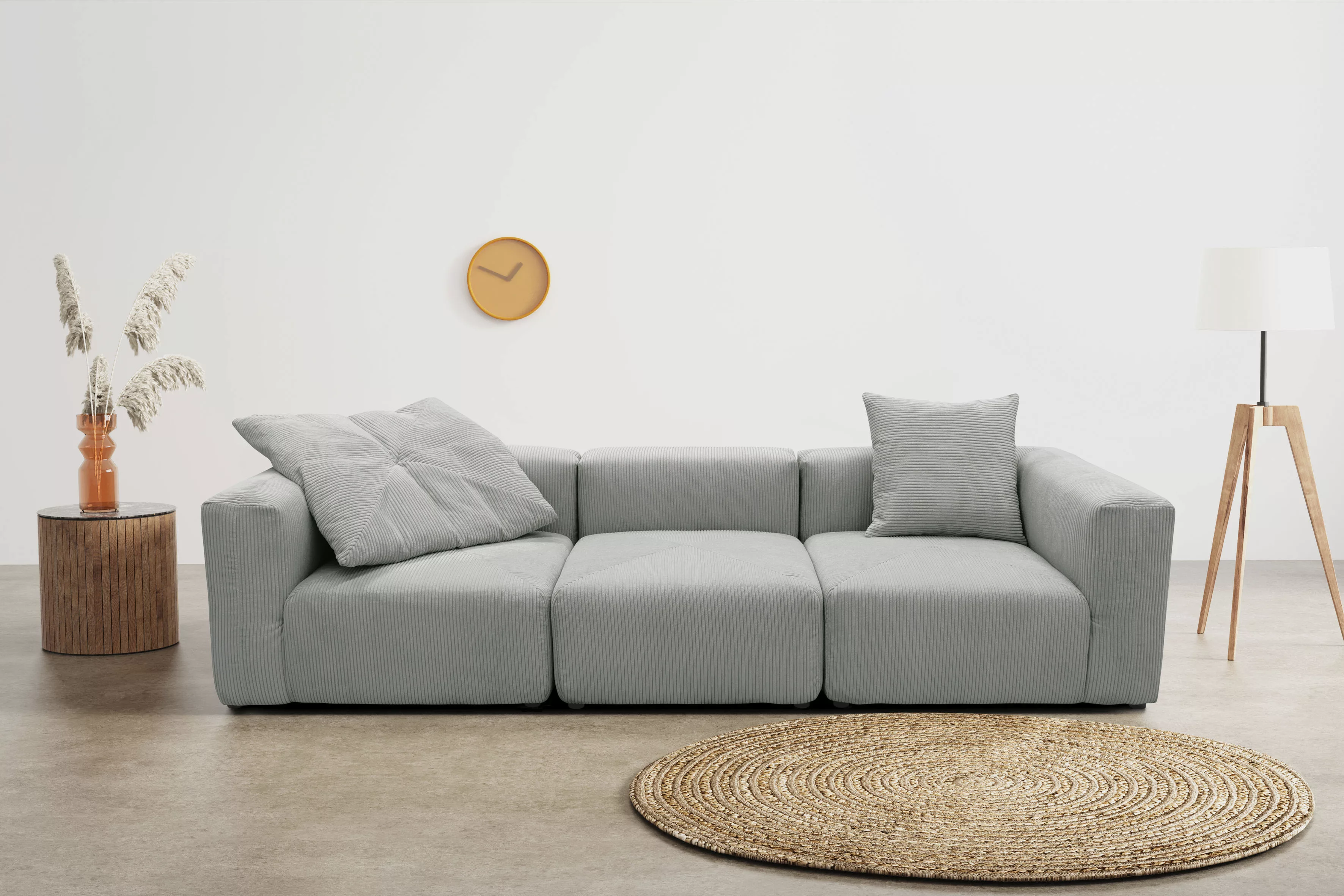 RAUM.ID Big-Sofa Gerrid, Cord-Bezug, bestehend aus Modulen: 2 Eck- und ein günstig online kaufen