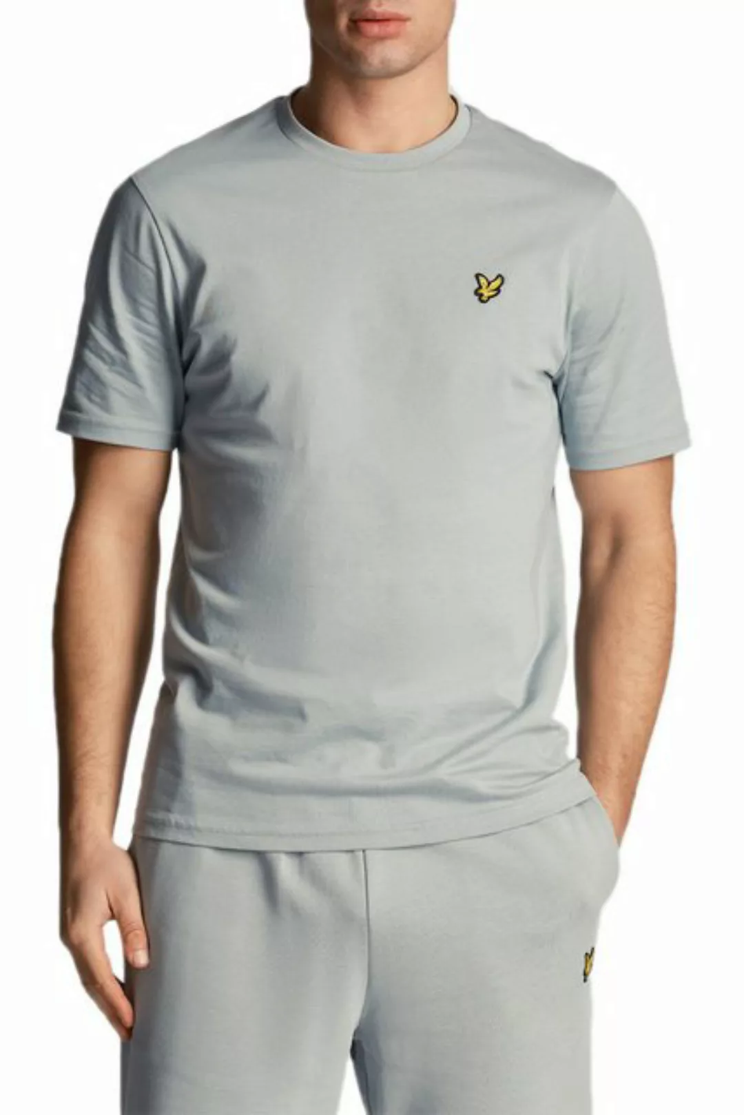 Lyle & Scott T-Shirt Aus 100% Baumwolle Gerader Schnitt günstig online kaufen