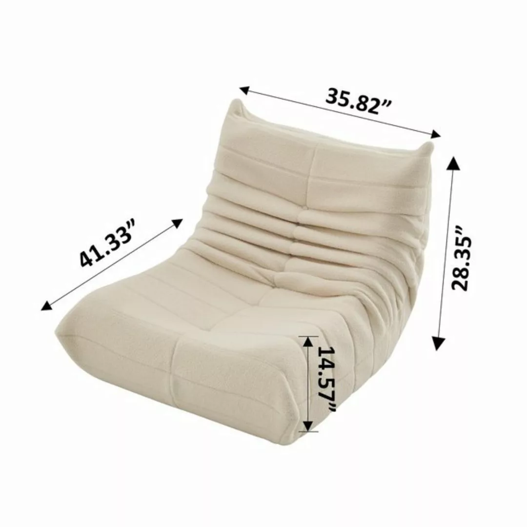 HAUSS SPLOE Sofa Sitzsack Relax-Sessel Lehnsessel Lazy Sofa-Stühle Einzelso günstig online kaufen