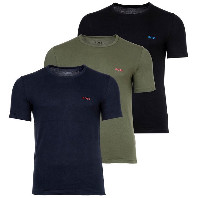 BOSS T-Shirt Herren T-Shirt, 3er Pack - RN 3P CLASSIC günstig online kaufen
