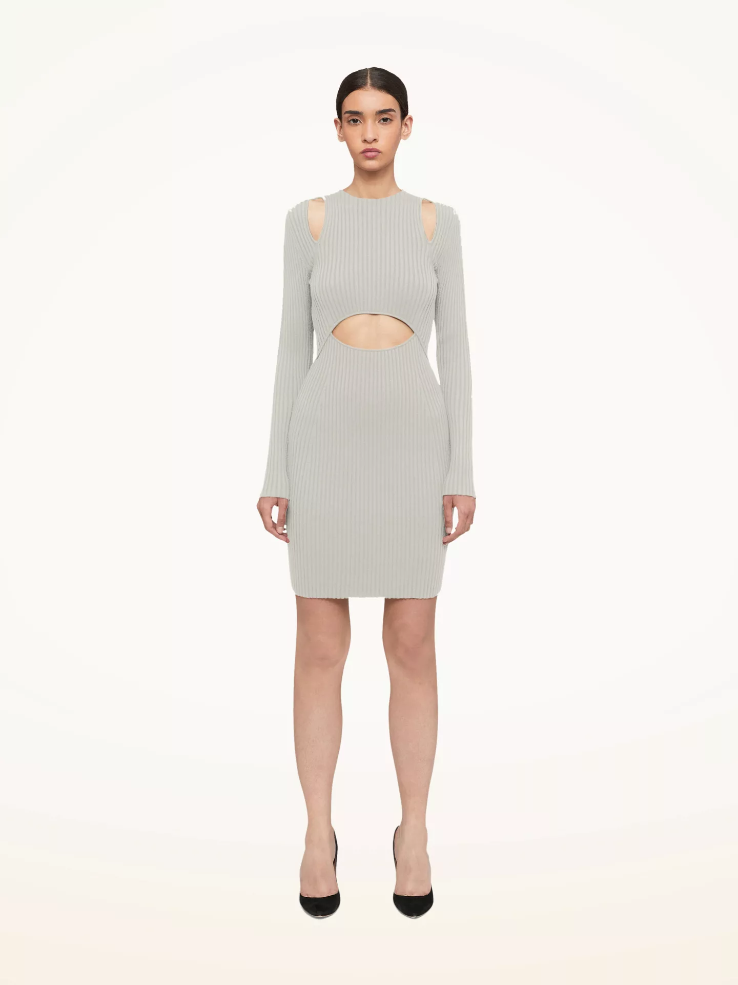 Wolford - Contoured Ribs Dress, Frau, ecrue, Größe: L günstig online kaufen